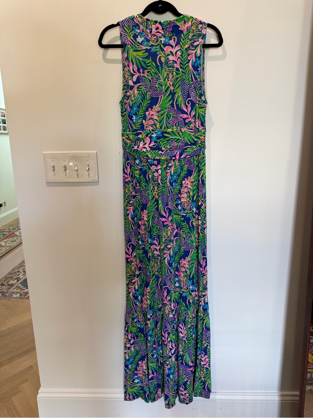 Lilly Pulitzer Pearce Maxi Borealis Blue How You Like Me Prowl - Picture 4 of 5